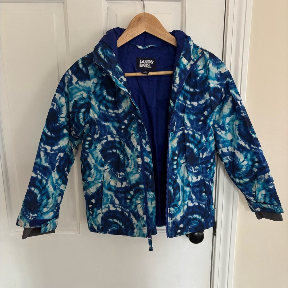 Lands' End Kids Blue Winter Snow Jacket